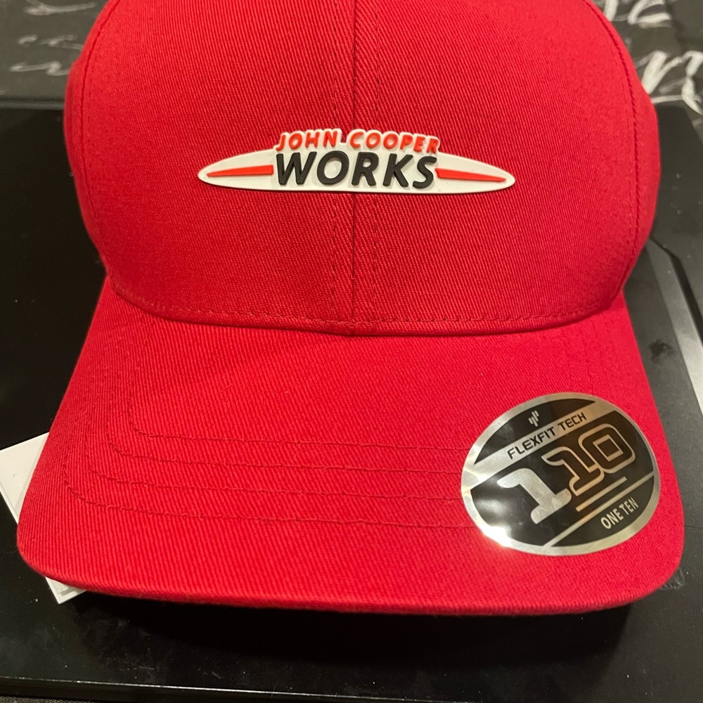 BMW Red Cap with Logo
